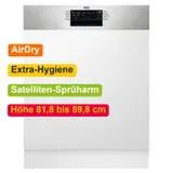 AEG Geschirrspüler Einbau Teilintegriert 60cm Spülmaschine 13 Gedecke AirDry NEU – Bild 1