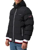 Indicode Herren Winterjacke Marlon-Jacke Steppjacke Kapuze Daunen Optik Männer – Bild 4