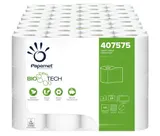 96 Rollen Toilettenpapier Klopapier BioTech 2-lagig Zellstoff Camping Großpack – Bild 1