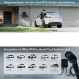 Smart EV Ladegerät Typ 2 Wallbox mit APP 11kW 16A 400V Wlan & Bluetooth 7.5m dé – Bild 12