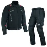 Motorrad Jacke Hose Motorradkombi Herren Textil Kombi Wasserdicht Touring Biker – Bild 5