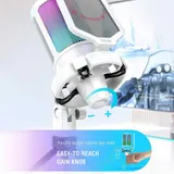FIFINE USB Mikrofon RGB Kondensator Gaming Mikrofone PC mit Stummschalttaste – Bild 3