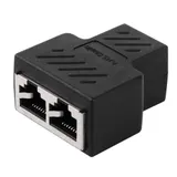 2/4x RJ45 Y Splitter Coupler Adapter Netzwerk LAN Ethernet Internet Verlängerung – Bild 7