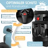 Kidiz® Autokindersitz Autositz Kinderautositz 9-36 kg Gruppe 1+2+3 Kindersitz  – Bild 8