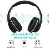 Bluetooth Wireless Over Ear Stereo Kopfhörer Faltbar Leicht TF Deep Bass – Bild 2