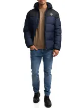 Indicode Herren Winterjacke INBiviano-Herrenjacke Steppjacke Kapuze Männer – Bild 6