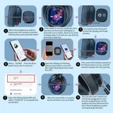 AI Translation Wireless Headphones X1 PRO ABS Body 169 Sprachunterstützung – Bild 6