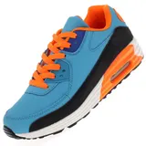 Damen Herren Sneaker Sportschuhe Turnschuhe Laufschuhe Freizeitschuhe 10377 – Bild 1