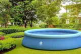 Swimmingpool Schwimmbecken Schwimmbad Quick Up Pool 427 x 84 cm Komplettset blau – Bild 4