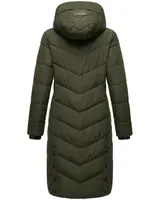 Navahoo Damen Winterjacke Steppjacke Winter Jacke lang warm Mantel Parker B982 – Bild 4