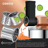 KESSER® Küchenmaschine 3in1 mit Fleischwolf Teigmaschine Knetmaschine Entsafter – Bild 4
