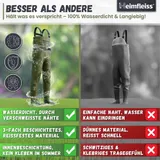 Wathose-n Herren/Damen Angler-Hose wasserdicht mit Stiefel Fischer Angelanzug – Bild 2