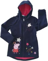 Peppa Pig Softshelljacke Funktionsjacke Jacke Mädchen Gr. 98-128 Gefüttert Kapuz – Bild 1
