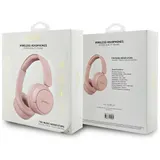 Guess Bluetooth 5.3 Wireless Headset IPX4 On-Ear Metal Logo Script pink – Bild 4