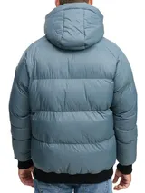 Indicode Herren Winterjacke INPaulix-Herrenjacke Steppjacke Kapuze Jacke Männer – Bild 5