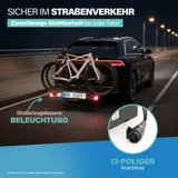 FISCHER Kupplungs Fahrradträger RoadLine Black 2 E-Bikes 60kg Fahrräder klappbar – Bild 9
