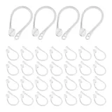 20 Pairs Sportliche Anti-Verlust-Ohrbügel Ohrhörer-ohrhaken Weiche Kopfhörer – Bild 7