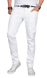 A. Salvarini Designer Herren Jeans Hose Basic Stretch Jeanshose Regular Slim NEU – Bild 4