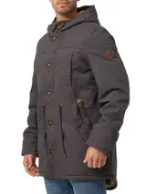 Indicode Herren Winterjacke Barge-Herrenjacke Parka Wintermantel Kapuze Männer – Bild 4
