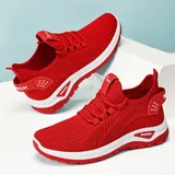Laufschuhe Damen Atmungsaktiv Sneaker Leichtgewichts Turnschuhe Freizeitschuhe – Bild 4