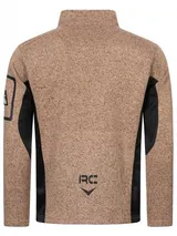 Rock Creek Herren Fleecejacke Melange Fleece Übergangsjacke Outdoor Jacke H-367  – Bild 3