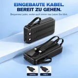 Power bank 1000000mAh 120W Tragbar Schnellladegerät Batterie Ladegerät Für Handy – Bild 4