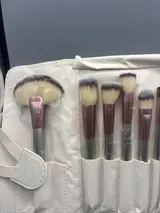 Großes Make-up Pinsel Set - 24 Teile - inkl. Kunstleder Tasche – Bild 3