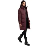 khujo Graya Damen-Mantel Steppmantel Winterparka Stepp-Jacke Parka Coat Weinrot – Bild 4