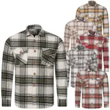 Rock Creek Herren Karohemd Flanellhemd Holzfällerhemd Herren Hemd Kariert H-325  – Bild 4