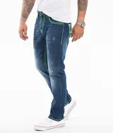 Rock Creek Herren Jeans Hosen Comfort Fit dicke Naht Denim Blau Herrenjeans M70 – Bild 7
