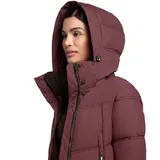 khujo Graya Damen-Mantel Steppmantel Winterparka Stepp-Jacke Parka Coat Weinrot – Bild 5