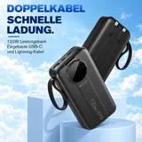 Power bank 1000000mAh 120W Tragbar Schnellladegerät Batterie Ladegerät Für Handy – Bild 6