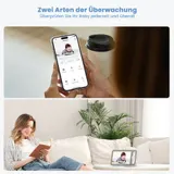 ieGeek Babyphone mit Kamera Drahtlose 2K 3MP 355° PTZ Baby 5" Monitor Temperatur – Bild 9
