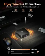 【98% neue】4K Mini PC AMD Ryzen 7 5825U 16GB DDR4 512GB SSD WIFI 6 Windows 11 PRO – Bild 8