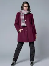 Damen Mantel Wolle Winter große Größen Winterjacke berre Größe 48 – Bild 5