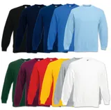 Fruit of the Loom Sweatshirt Set-In Sweat Herren Pullover Gr. S M L XL XXL 3XL – Bild 2