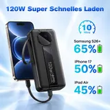 Power bank 1000000mAh 120W Tragbar Schnellladegerät Batterie Ladegerät Für Handy – Bild 17