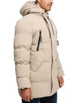 Indicode Herren Winterjacke INLondoy-Herrenjacke Steppjacke Kapuze Parka Mantel – Bild 4