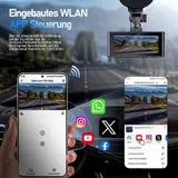 Dashcam Auto 2-Kanal 4K+1080P Autokamera Mit GPS 3.16 Zoll-Bildschirm Dashcam – Bild 4