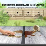 Outsunny Gartenmöbel Set Sitzgruppe Tisch mit 6 Atmungsaktiven Stühlen – Bild 5