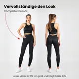 Bellivalini Sport Oberteile Damen Crop Top Geripptes Shirt Gym Yoga XS-XXL – Bild 2