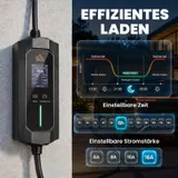 Mobile Wallbox 11kW 8m Typ 2 6–16 A 3-Phasig Ladekabel CEE 16A auf Typ 2 – Bild 6