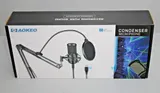 aokeo USB Mikrofon 192kHZ / 24bit Podcast-Mikrofonsets mit Mikrofonständer AK-60 – Bild 3