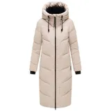 Marikoo Damen Winter Steppjacke Stepp Jacke lang warm Mantel Parker B979 NEU – Bild 6