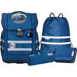 McNeill Schulranzen Ergo Compacto, Tetra (Set, 5-tlg), inkl. Federmäppchen, Turn – Bild 2