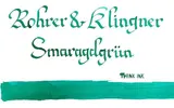 (99€/L) Rohrer & Klingner | Schreibtinte für Füllhalter | 50ml Tinte | 18 Farben – Bild 2