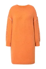 Studio Untold Damen große Größen Strickkleid oversized Schmucknähte 837003 – Bild 3