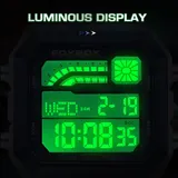 Luxus Herren Uhr Quarz Digital Leuchtziffern Datum Wasserdichte Sport Armbanduhr – Bild 7