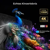 ULTIMEA Apollo P40 Beamer 4K Unterstützt 700 ANSI-Lumen mit Hindernisvermeidung – Bild 2