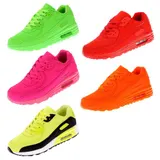 Herren Damen Sportschuhe Turnschuhe Sneaker Neon Laufschuhe Freizeitschuhe 20062 – Bild 5